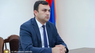 The Chairman of the Investigative Committee Artur Poghosyan Held Meeting in Armavir Regional Investigative Department